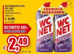 Il Gigante Detergente gel wc net profumoso offerta