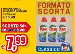 Il Gigante Dixan liquido classico offerta