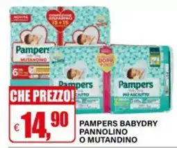 Il Gigante Pampers pannolino o mutandino offerta