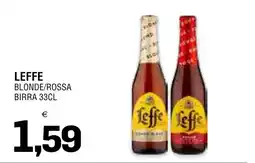Al Discount Leffe blonde/rossa offerta