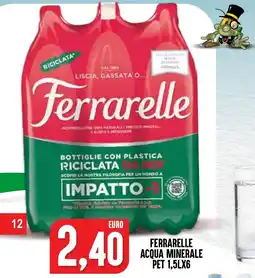 Al Discount Ferrarelle acqua minerale offerta