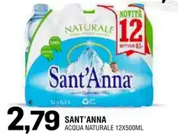 Al Discount Sant'Anna acqua naturale offerta