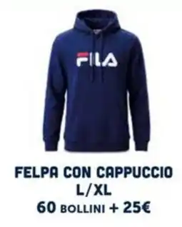Il Gigante FelPA con cappuccio Fila offerta
