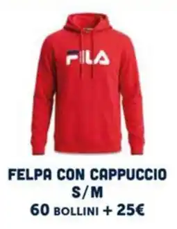 Il Gigante FelPA con cappuccio Fila offerta