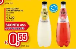Il Gigante Bibite zero San Benedetto offerta