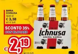 Il Gigante Birra Ichnusa offerta