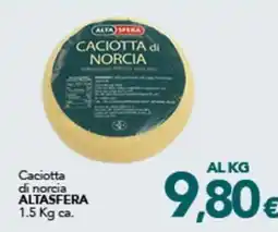 Altasfera Caciotta di norcia Altasfera offerta