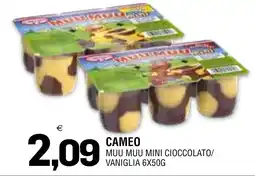 Al Discount Cameo Muu Muu Mini Cioccolato offerta