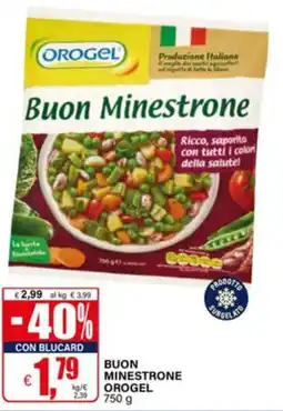 Il Gigante Buon Minestrone Orogel offerta