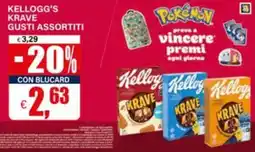 Il Gigante Kellogg's Krave gusti assortiti offerta