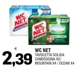 Al Discount WC NET Tavoletta Solida Candeggina offerta