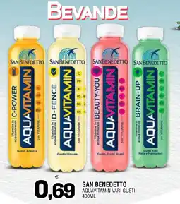 Al Discount San Benedetto Aquavitamin vari gusti offerta