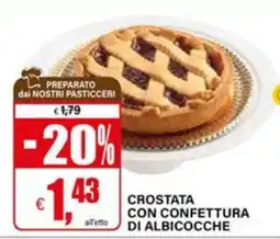 Il Gigante Crostata con confettura di albicocche offerta