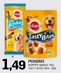 Al Discount Pedigree Ropper Manzo offerta