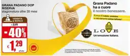 Il Gigante Grana Padano DOP Riserva offerta
