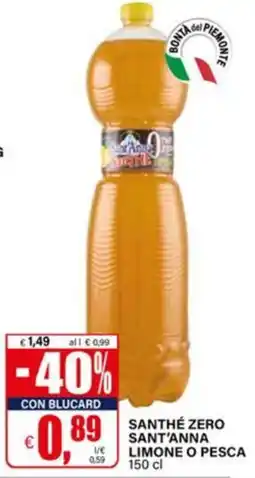 Il Gigante Santhé Zero Sant'Anna offerta