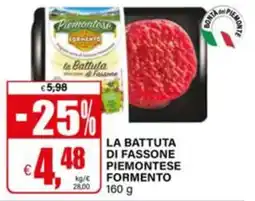Il Gigante La battuta di Fassone Piemontese Formento offerta