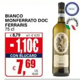Il Gigante Bianco Monferrato Doc Ferraris offerta