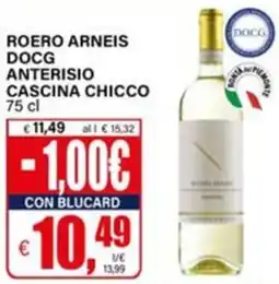 Il Gigante Roero Arneis DOCG Anterisio Cascina Chicco offerta