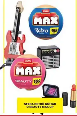 Il Gigante Sfera Retro Guitar o Beauty Mak Up offerta