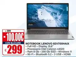Il Gigante Notebook Lenovo 82V700HAIX offerta