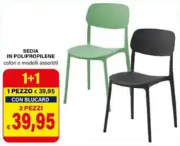 Il Gigante Sedia in polipropilene offerta