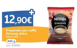 C+C Italmarket Preparato per caffè Ginseng dolce Nescafé offerta