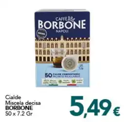 Altasfera Cialde Miscela decisa BORBONE offerta