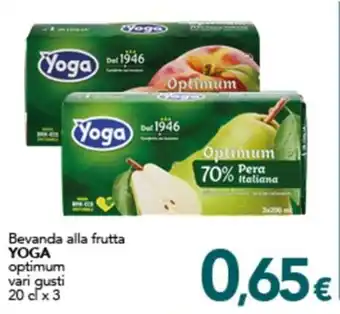 Bevanda alla frutta YOGA optimum