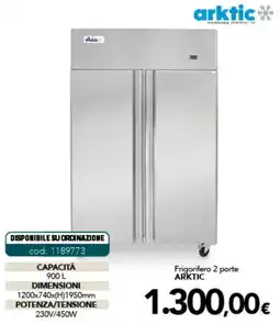 Altasfera Frigorifero 2 porte ARKTIC offerta