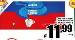 DEM Lavazza Caffè Crema e Gusto Classico offerta
