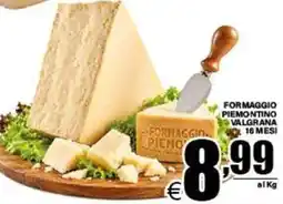 DEM Formaggio Piemontino Valgrana offerta