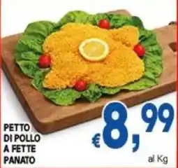 DEM Petto di pollo a fette panato offerta