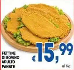 DEM Fettine di bovino adulto panate offerta