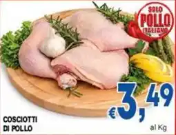 DEM Cosciotti di pollo offerta