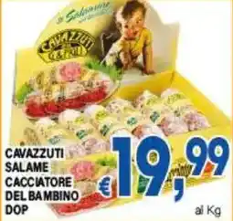 DEM Cavazzuti salame cacciatore del bambino dop offerta