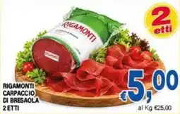 DEM Rigamonti carpaccio di bresaola offerta