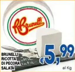 DEM Brunelli ricotta di pecora salata offerta