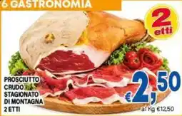 DEM Prosciutto crudo stagionato di montagna offerta
