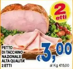 DEM Petto di tacchino nazionale alta qualità offerta