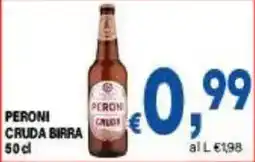 DEM Peroni cruda birra offerta