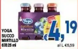 DEM Yoga succo mirtillo offerta