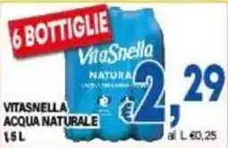 DEM VitaSnella acqua naturale offerta