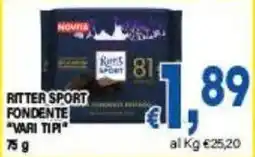 DEM Ritter Sport fondente vari tipi offerta
