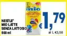 DEM Nestlé mio latte senza lattosio offerta