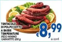 DEM Tentacolo di polpo cotto a basse temperature offerta