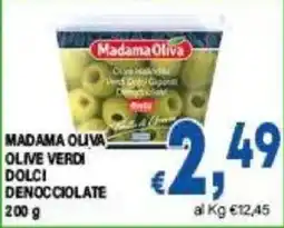 DEM Madama Oliva olive verdi dolci denocciolate offerta