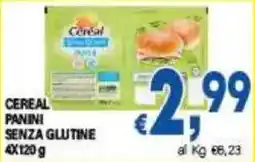 DEM Cereal panini senza glutine offerta