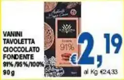 DEM Vanini Tavoletta Cioccolato Fondente offerta