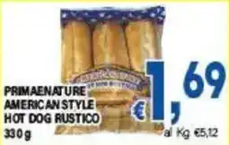 DEM Primaenature hot dog rustico offerta